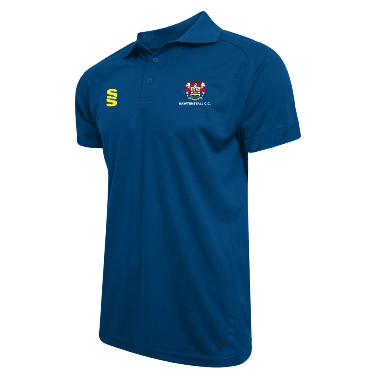 Women's Dual Solid Colour Polo : Royal