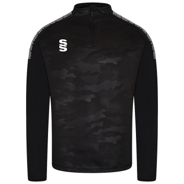 Camo Performance Top - Black